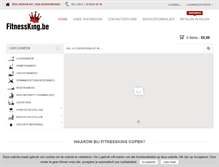 Tablet Screenshot of fitnessking.be